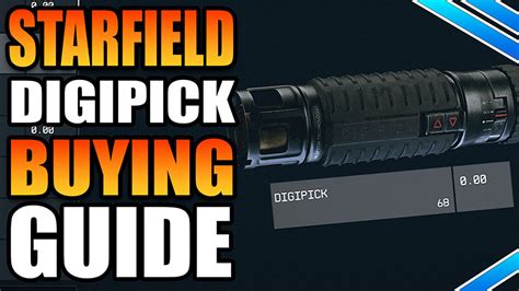 Where to buy digipicks in Starfield